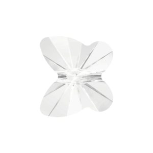Swarovski 5754 - 6mm Butterfly Bead - Crystal - Pack 5