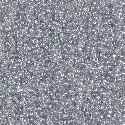 MIYUKI #15 Seed Bead - 15-1105 - Galvanized Crystal - 10 gms