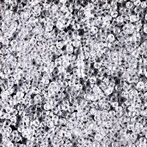 MIYUKI #15 Seed Bead - 15-131 - Crystal - 10 gms