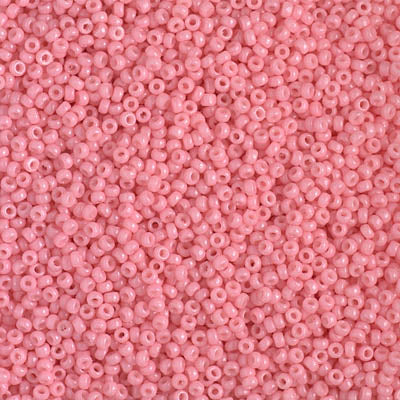 MIYUKI #15 Seed Bead - 15-4463 - DURACOAT Opaque Dyed Pink - 10 gms