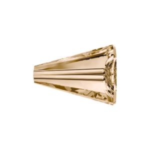 Swarovski 5540 - 12mm - Artemis Bead - Golden Shadow - Pack 2
