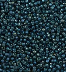 TOHO #8 Seeds - 1852 - Inside Colour Rainbow Capri / Aqua Lined - 10 gms