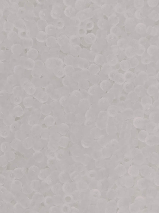 TOHO #15 Seeds - 1F - Transparent Frosted Crystal - 5 gms