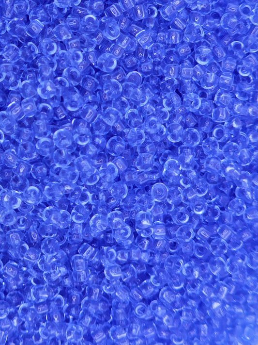 TOHO #15 Seeds - 13 - Transparent Light Sapphire - 5 gms