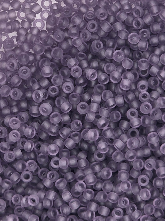 TOHO #15 Seeds - 19F - Transparent Frosted Sugar Plum - 5 gms