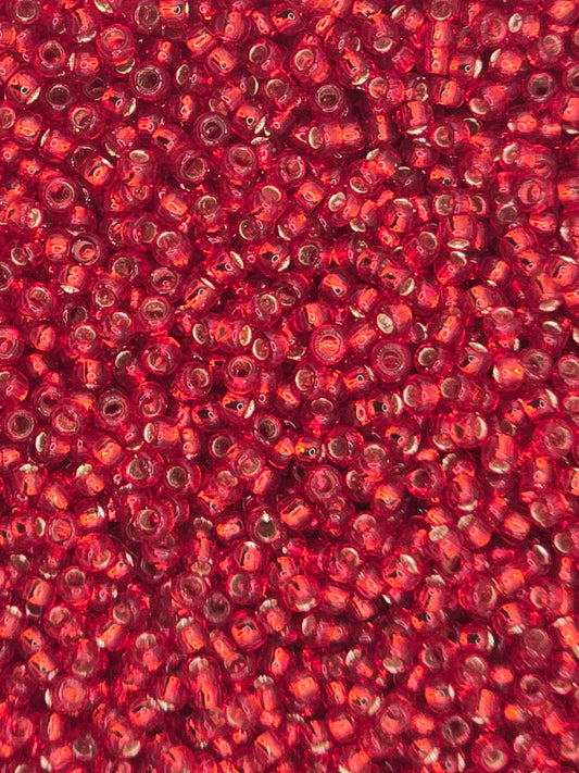 TOHO #15 Seeds - 25C - Silver Lined Ruby - 5 gms
