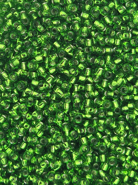 TOHO #15 Seeds - 27 - Silver Lined Peridot - 5 gms