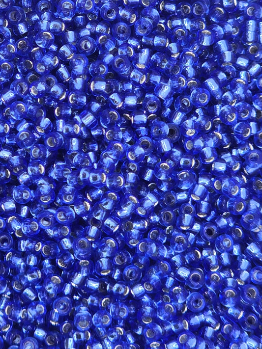TOHO #15 Seeds - 35 - Silver Lined Sapphire - 5 gms