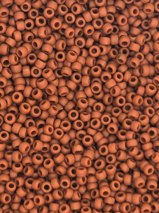 TOHO #15 Seeds - 46LF - Opaque Frosted Terracotta - 5 gms