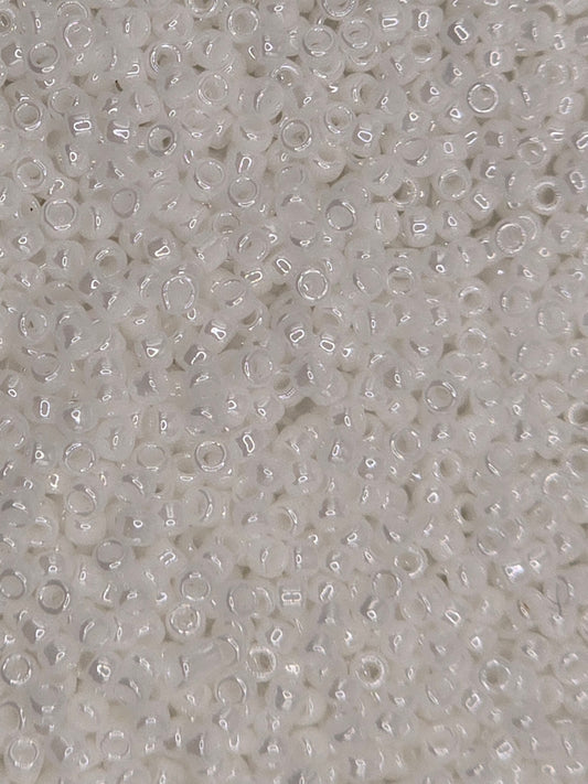 TOHO #15 Seeds - 121 - Opaque Luster White - 5 gms