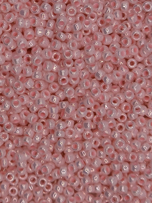 TOHO #15 Seeds - 126 - Opaque Luster Baby Pink - 5 gms