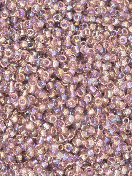 TOHO #15 Seeds - 166 - Transparent Rainbow Light Amethyst - 5 gms