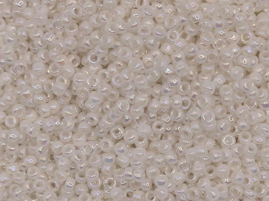 TOHO #15 Seeds - 401 - Opaque Rainbow White - 5 gms