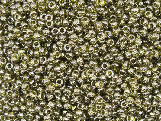 TOHO #15 Seeds - 457 - Gold Lustered Green Tea - 5 gms