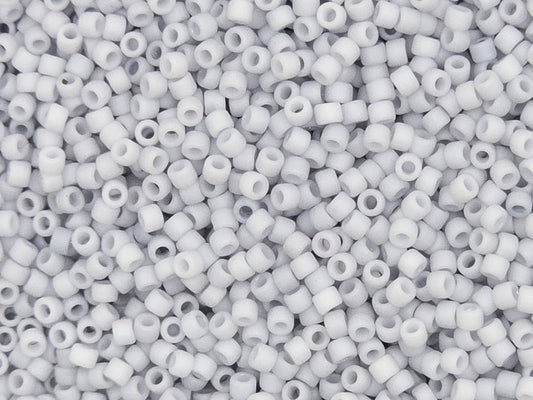 TOHO #15 Seeds - 767 - Opaque Pastel Frosted Light Grey - 5 gms