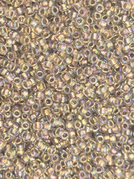 TOHO #15 Seeds - 994 - Gold Lined Rainbow Crystal - 5 gms
