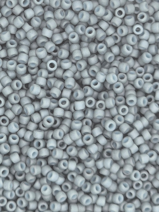 TOHO #15 Seeds - 2605F - Semi Glazed Blue Turquoise - 5 gms