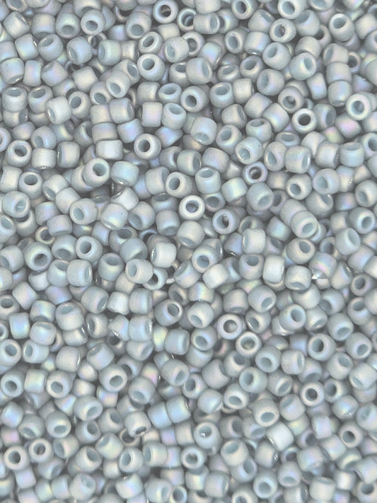 TOHO #15 Seeds - 2635F - Semi Glazed Rainbow Blue Turquoise - 5 gms