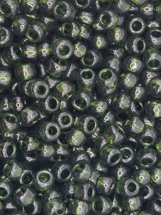 TOHO #8 Seeds - 940 - Transparent Olivine - 10 gms