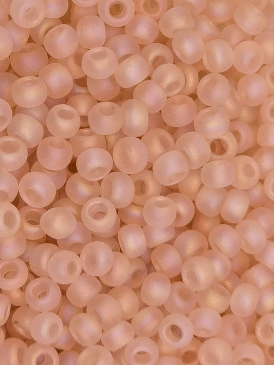 TOHO #8 Seeds - 169F - Transparent Rainbow Frosted Rosaline - 10 gms