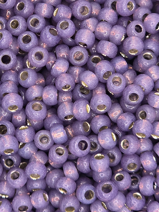 TOHO #8 Seeds - 2124 - Silver Lined Milky Lavender - 10 gms
