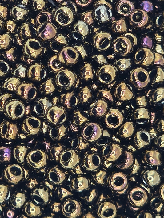 TOHO #8 Seeds - 83 - Metallic Iris Brown - 10 gms