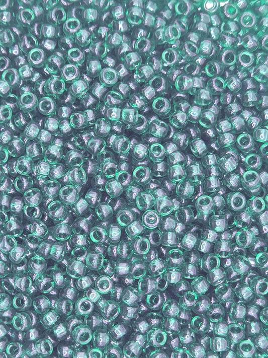 TOHO #15 Seeds - 939 - Transparent Green Emerald - 5 gms