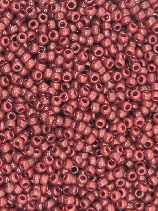 TOHO #15 Seeds - 46 - Opaque Oxblood - 5 gms