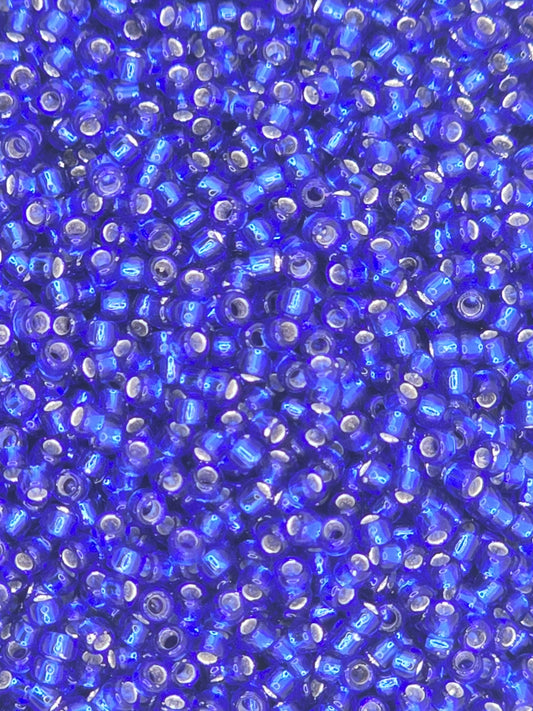 TOHO #15 Seeds - 28 - Silver Lined Cobalt - 5 gms