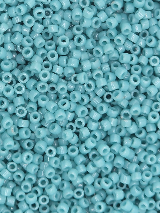 TOHO #15 Seeds - 55 - Opaque Turquoise - 5 gms