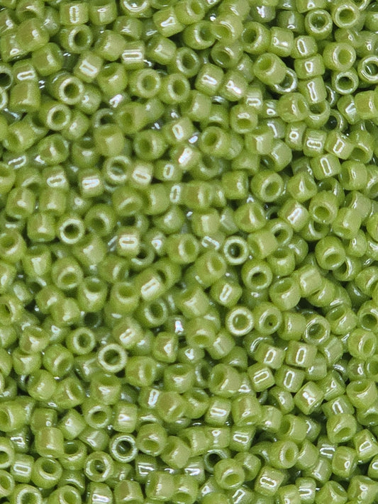 TOHO #15 Seeds - 131 - Opaque Lustered Sour Apple - 5 gms