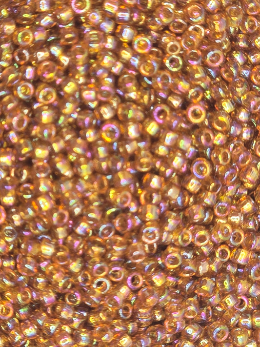 TOHO #15 Seeds - 162C - Transparent Rainbow Topaz - 5 gms