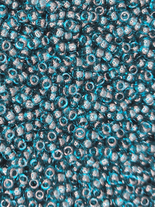 TOHO #15 Seeds - 7BD - Transparent Capri Blue - 5 gms