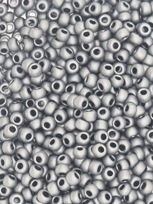 TOHO #11 Seeds - 49F- Opaque Frosted Jet - 10 gms