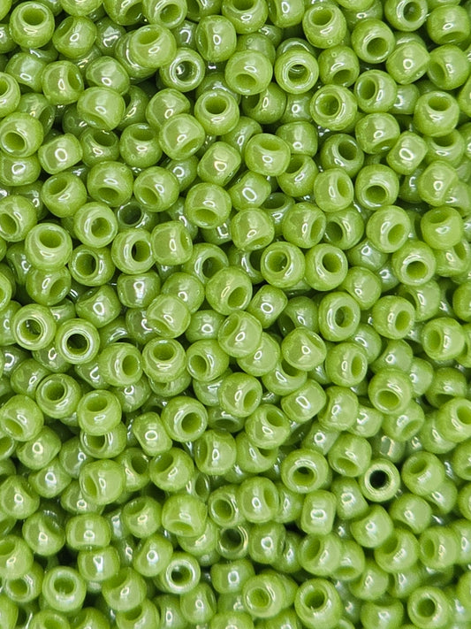 TOHO #11 Seeds - 131 - Opaque Lustered Sour Apple - 10 gms