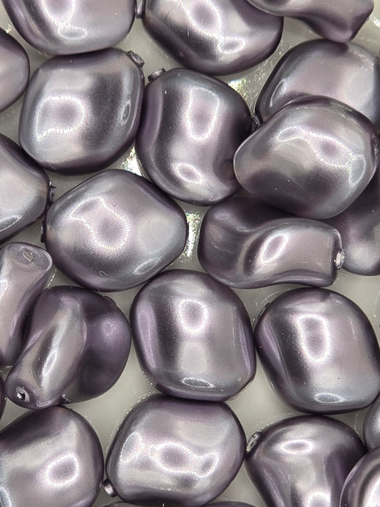 Swarovski 5826 Wave Pearl - 9x8mm - Mauve - 10 pcs