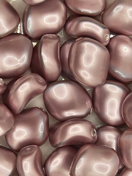 Swarovski 5826 Wave Pearl - 9x8mm - Powder Rose - 10 pcs