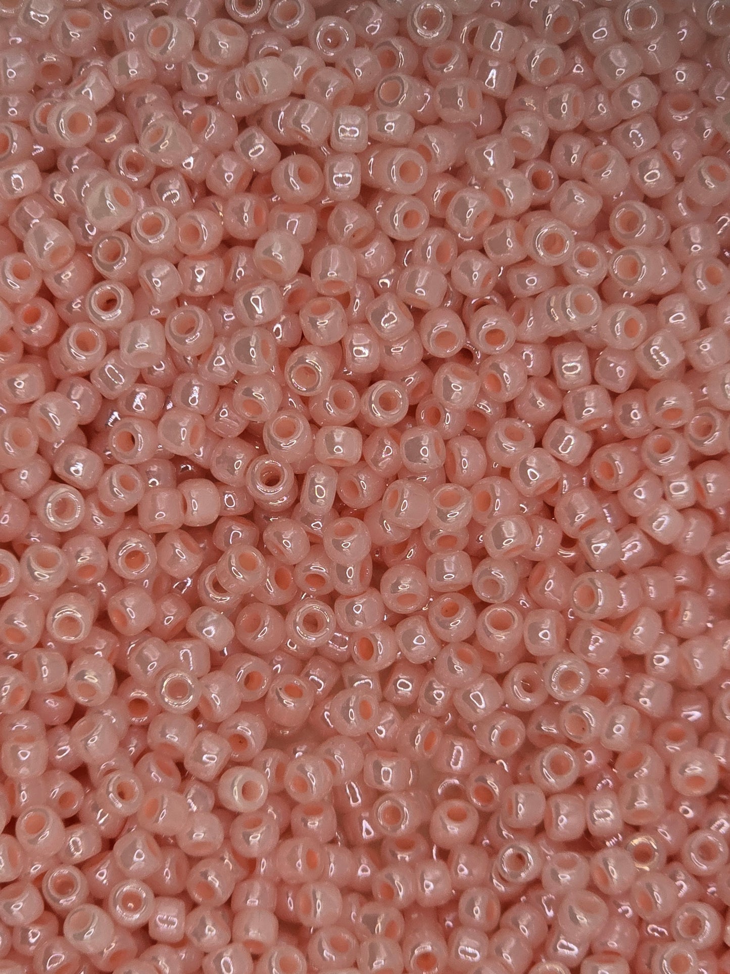 Czech #8 Seeds - Ceylon Pastel Pink - 10 grams