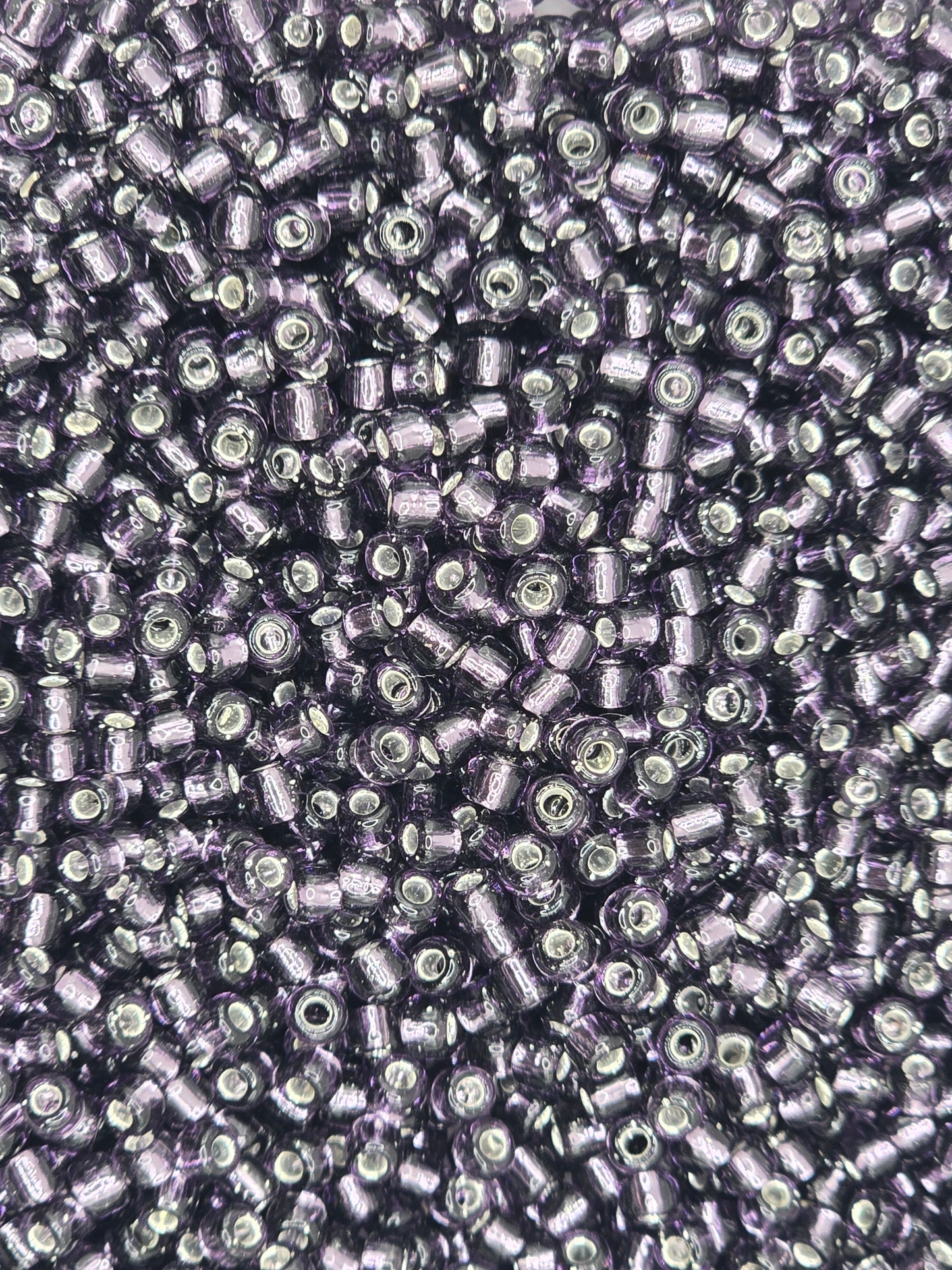 Czech #8 Seeds - Silver Lined Purple - 10 grams