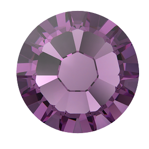 Swarovski Non Hot Fix - SS30 - Amethyst - Pack 12