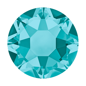Swarovski Hot Fix - SS16 - Blue Zircon - Pack 12