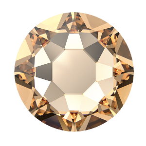 Swarovski Hot Fix - SS10 - Light Colorado Topaz - Pack 24