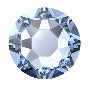 Swarovski Hot Fix - SS10 - Light Sapphire - Pack 24