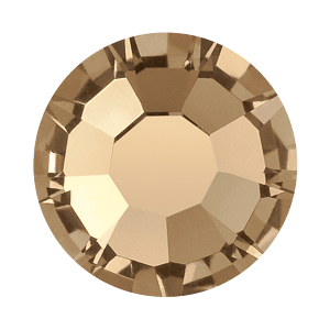 Swarovski Hot Fix - SS10 - Light Smoked Topaz - Pack 24
