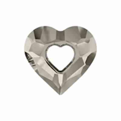 Swarovski 6262 - 28mm - Miss U Heart Pendant - Crystal Satin