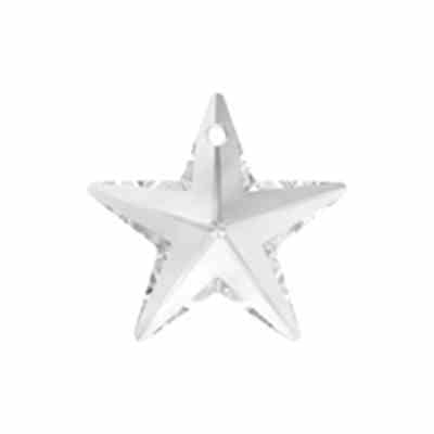 Swarovski 6714 - 20mm - Star Pendant - Crystal