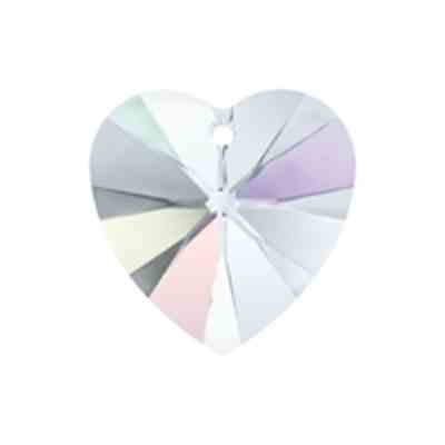 Swarovski 6228 - 28mm - Heart Pendant - Crystal AB