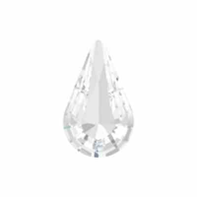 Swarovski 4300 - Pear - 10x6mm - Crystal - Pack 4