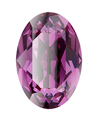 Swarovski 4120 25x18mm Oval Stone - Amethyst