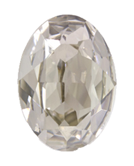 Swarovski 4120 25x18mm Oval Stone - Silver Shade